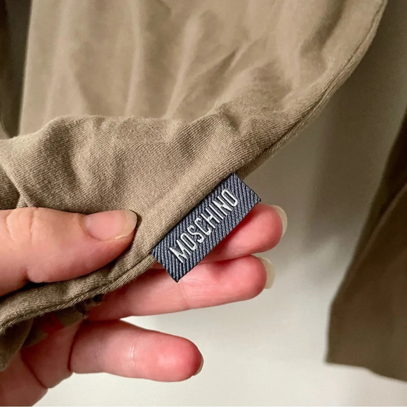 Moschino Jeans Vintage Y2K Floral Embroidered Long Sleeve Top - Picture 7 of 8